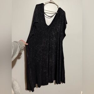 Torrid Black V-Neck Top